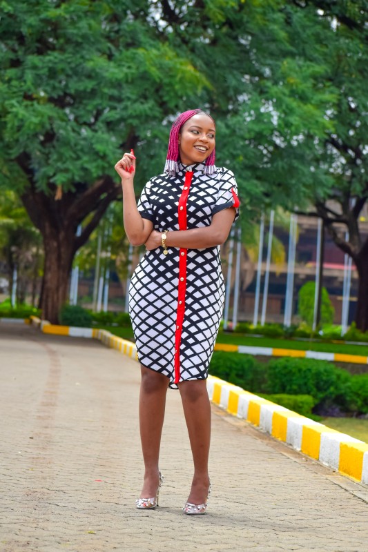 VIBE HIGHER SHIRT DRESS